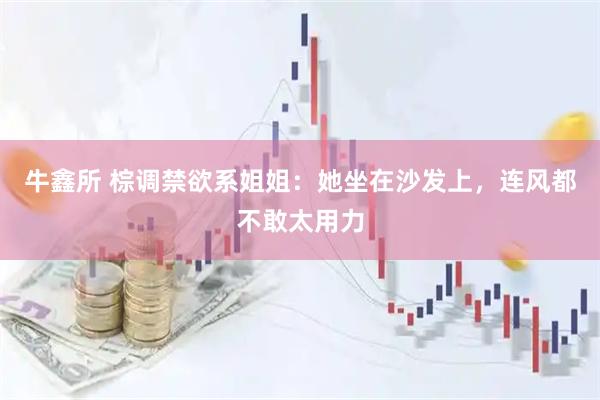 牛鑫所 棕调禁欲系姐姐：她坐在沙发上，连风都不敢太用力