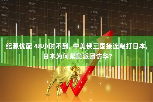 纪源优配 48小时不到, 中美俄三国接连敲打日本, 日本为何紧急派团访华?